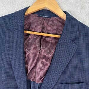 Ralph Lauren Blue Checkered Blazer